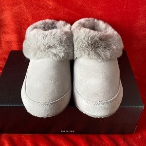 WOMEN'S SOREL GO - COFFEE RUN  Grey Slipper (Size 8)